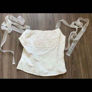 Cropped Slightly Ruched Top